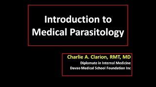 Introduction to Parasitology