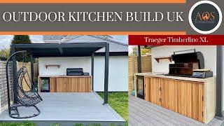 OUTDOOR KITCHEN BUILD | TRAEGER TIMBERLINE XL PELLET GRILL