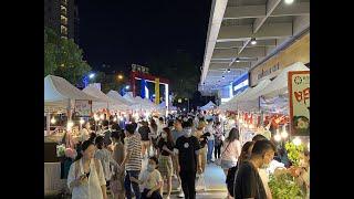 逛上海|韩国街首尔夜市|Seoul Night Market in Shanghai