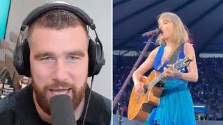 Travis Kelce REACTS to Taylor Swift STOPPING Concert To Help Fan Who Fainted