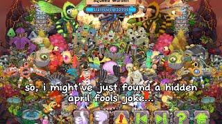 hidden april fools joke in my singing monsters???