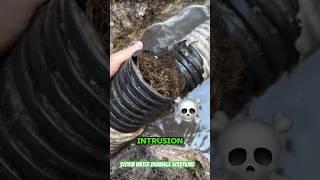 Corrugated Sock Pipe - French Drain - Yard Drainage