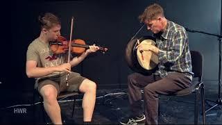 Jim Higgins: bodhrán (1) & fiddle - jigs, Teacher's Recital, Craiceann Bodhrán Festival 2019