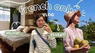 FRENCH ONLY VLOG (am i fluent??)  with subtitles