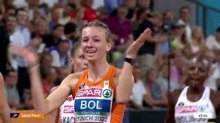 Femke BOL performed the fastest time at the European Championships since 1986 49 44!