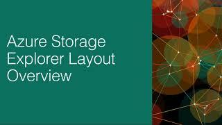 Azure Data Lake Storage (ADLS) in Storage Explorer