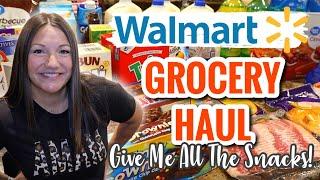 WALMART WEEKLY GROCERY HAUL | SNACKS & DRINKS GALORE | JULY 2021