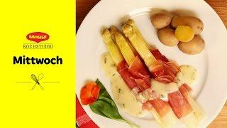 Spargel mit Parmesan-Hollandaise (Rezept) | MAGGI Mittwoch