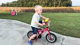 Jack of the South Learns How To Ride A Bike Without Training Wheels, Look Out Now