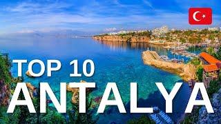 ANTALYA TURKEY: Top 10 UNMISSABLE things to see (MUST Watch!!!)
