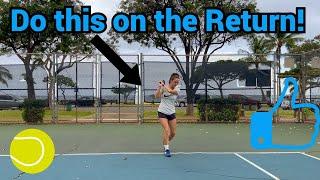 How to move on the return of serve