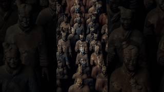 Terracotta se bani sainiko ki sena #terracottaarmy #china #emperor