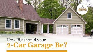 2 Car Garage Dimensions | Specs + Square Feet | Hometown Structures