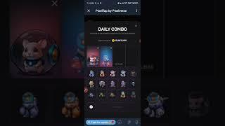Pixel tap by pixelverse daily combo 26 June 2024 100% complection | Pixelverse daily combo