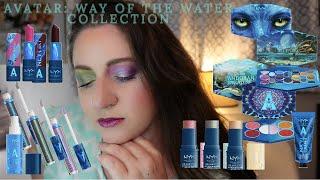 NEW NYX x Avatar: The Way of the Water Collection Review + 2 LOOKS