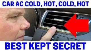 Car AC Blows Cold, Then Hot, Then Cold And So On