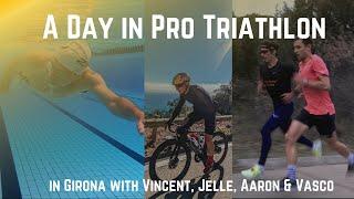 Swim, Bike, Run - A Day of Pro Triathlon Training