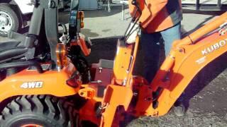 Kubota BX25 Backhoe Removal *Airdrie Tractorland*