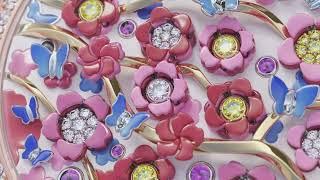 Lady Arpels Heures Florales Cerisier watch