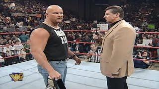 Mr McMahon Demands That Stone Cold Defends The Intercontinental Championship.