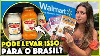 COMPRAS BOAS E BARATAS NO WALMART PRA LEVAR PRO BRASIL - ORLANDO