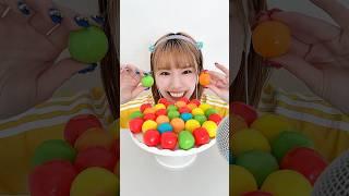 I tried making everyone chew on a super hard gum bowl  #chewingsoundasmr #asmr #mukbang #mukbang...