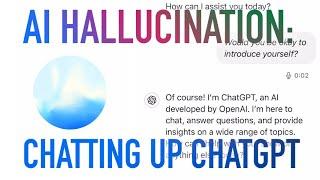 AI Hallucination: Chatting Up ChatGPT - Does ChatGPT know who the President is? #ai #hallucination