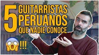 Y tú, conoces estos guitarristas?