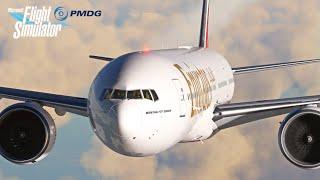 PMDG B777-300ER Emirates | Glasgow - Dubai | Full Flight MSFS2020