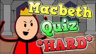 Can You Get 100% On This TOUGH Macbeth Quiz??  Test Your Knowledge! ️