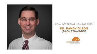 Welcome Randy Olson, Hand & Wrist Specialist - United Regional Physician Group