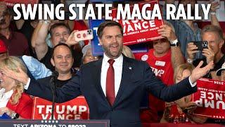 LIVE: JD Vance hosts MAGA rally in battleground state Nevada