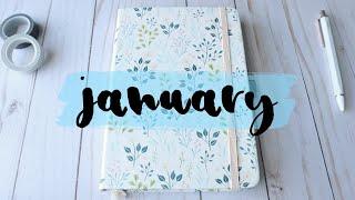 January 2021 Bullet Journal Setup | Plan With Me