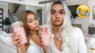 TRANSFORMING MY BOYFRIEND INTO ME FOR A DAY!