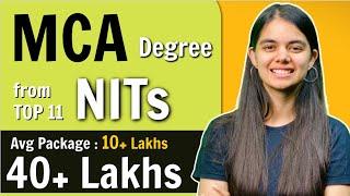 How to do MCA from Top NITs ? | Packages | NIMCET