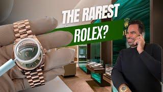 Is this the rarest Rolex Day-Date ever made ?!