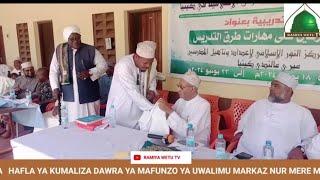 MWENYE BABA ATOWA ZAWADI YA KIJIBAO CHAKE KWA UST ALOSOMA MASHAIR AKAMTAJA MALINDI-KENYA