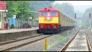 Beautiful Tejas Express with Stunning KYN WDP3A : Konkan Railway : Karmali Mumbai Tejas Express