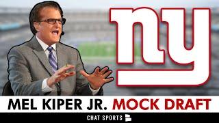 NEW Mel Kiper Mock Draft | New York Giants Draft Rumors