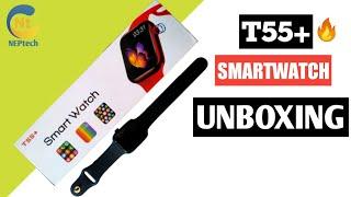 Series 6 Apple Watch | T55 Plus Smartwatch unboxing & Review | T55 Plus Price In Nepal