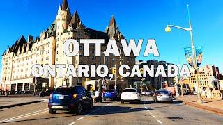 Ottawa, Ontario, Canada - Driving Tour 4K