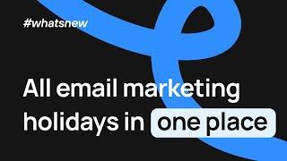 Remember all email marketing holidays with Stripo Calendar
