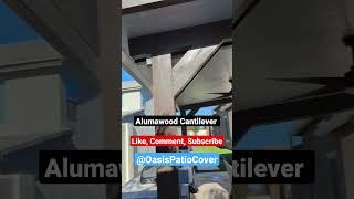 Cantilever Alumawood Pergolas by Oasis Patio Cover - Comment if you like it #alumawood #cantilever