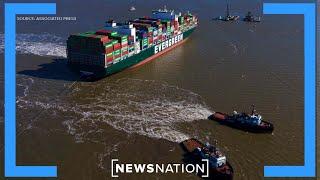 Huge container ship stuck in Chesapeake Bay to be unloaded | NewsNation Prime