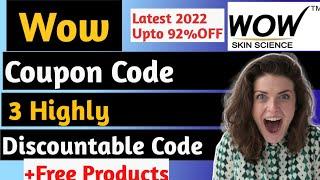 Wow Coupon Code--90%OFF(2022) : Grab Massive Wow Discount Code & Wow Promo Code|101% working