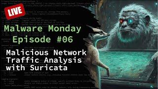  Malware Mondays Episode 06 - Analyzing Malicious Network Traffic with Suricata