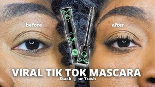 TESTED the VIRAL TIKTOK Mascara!!! | Trash  or Stash | TAM KAM