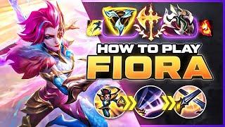 HOW TO PLAY FIORA SEASON 14 | BEST Build & Runes | Season 14 Fiora guide | League of Legends