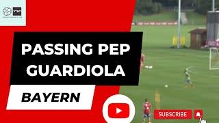 Passing drill | Pep Guardiola | Bayern Munich | Manchester City