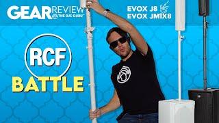 Best Value Portable Column Array PA DJ System? - RCF EVOXJ8 Vs. EVOXJMIX8 Review & Demo